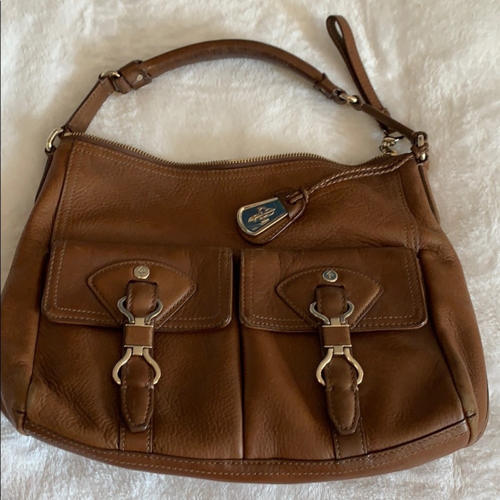 Cole Han Small Hobo Bag Brown Leather